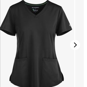 Black HH Healing Hands Scrub Set